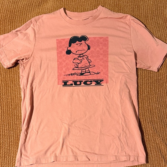 Coach Pink Lucy Graphic Tee